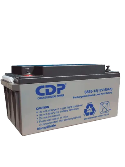 CDP SLB 12-65 - Batería de respaldo de 12v a 65AH / Libre de mantenimiento y fácil instalación / 350 x 167 x 183 mm