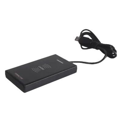 Lector Enrolador de Escritorio / UHF 900 MHz / EPC Gen 2 / USB / 5 cm Alcance / 4.9 x 2.8 x 0.7 in