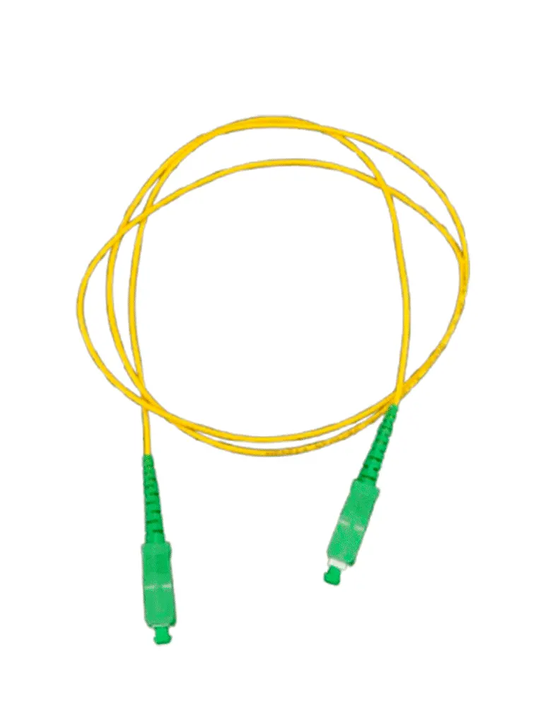 Jumper de fibra óptica OEM LMN-FO-SCA-SCA-01 SC-SC APC de 1 m