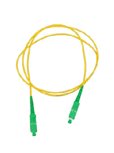 Jumper de fibra óptica OEM LMN-FO-SCA-SCA-01 SC-SC APC de 1 m