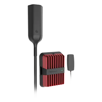Amplificador de Señal Celular / 4G, 3G, VoLTE y Voz / Multiusuario / Multioperador / Alcance Extendido 74% / Antena OTR Omnidireccional / Tractocamión y Pick-up Pesado