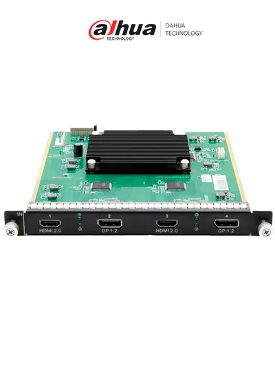 H_2xHDMI2.0+2xDP1.2 input card NOVASTAR/2 entradas HDMI/2 Entradas DP/HDMI: Hasta 4096×2160 a 60 Hz o 8192×1080 a 60 Hz/DisplayPort: Hasta 4096×2160 a 60 Hz o 8192×1080 a 60 Hz/Compatible H2/H5/H9/H15
