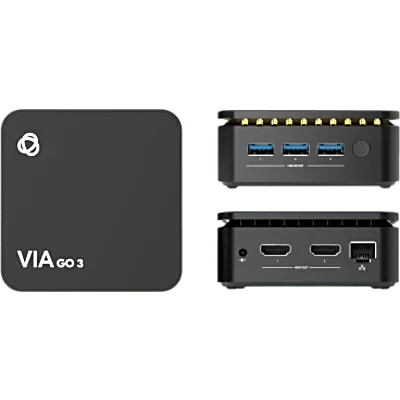 Gateway de Presentación Inalámbrica | 4K | Wi-Fi 802.11 ac/b/g/n Dual Band 2.4/5 GHz | Bluetooth | LAN Gigabit | HDMI 2.0 | 3x USB 3.0 | AirPlay-Miracast | Hasta 4 Participantes | Cifrado 1024-bit | Gestión Cloud VSM | 9x9 cm (3.54x3.