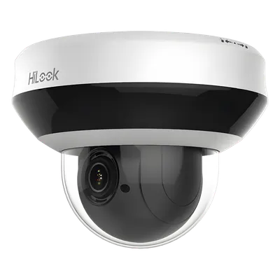 Mini Domo PTZ IP / 4 Megapixel / Zoom Óptico 4X / IR EXIR 20 m (65.6 ft) / WDR 120 dB / PoE / IP66 / IK10