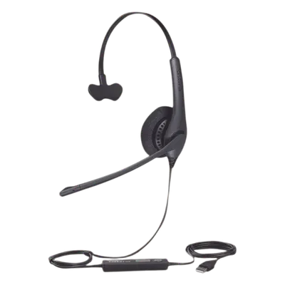 Jabra Biz 1500 Mono, auricular profesional con cancelación de ruido, con conexión USB (1553-0159) 