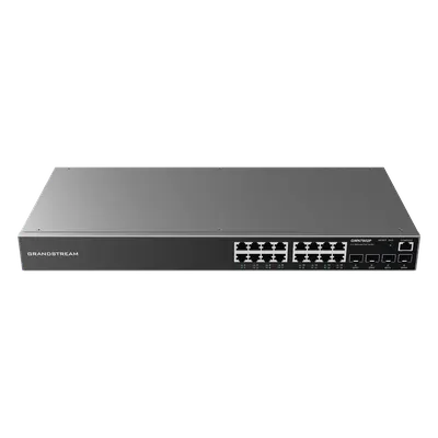 Switch PoE+ Grandstream GWN7802P de 16 puertos y 4 uplinks SFP