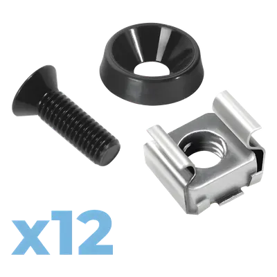 Juego de tornillos M5 LINKEDPRO LP-TAT-12 para montaje en rack