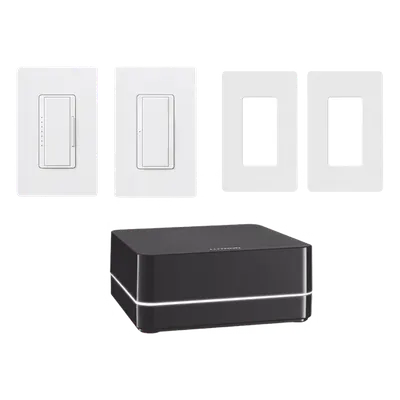 Kit de control de iluminación Lutron RA2 Select para hasta 100 dispositivos (KITRA2SELECT1)