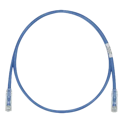 Cable de Parcheo UTP Cat6 / 24 AWG / CM / 7.62 m (25 ft) / Azul