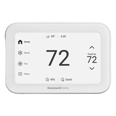 Termostato inteligente Honeywell Home Resideo THX1200W5 con pantalla de 5 pulgadas