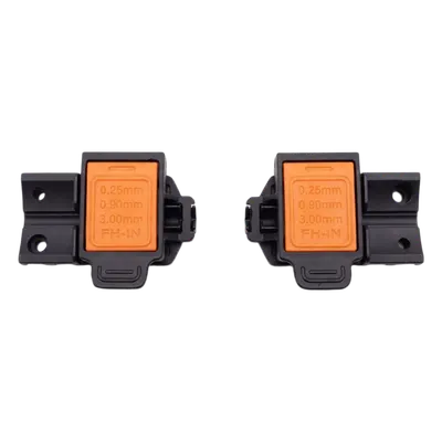 Par de Holders Universales / Alta Precisión / Fibras 900 µm, 250 µm, 3.0 mm y Drop Plana / Uso Industrial