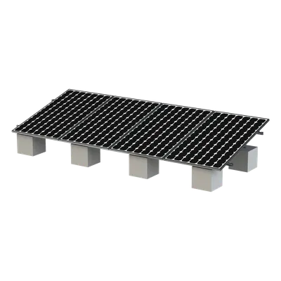 Kit de montaje fotovoltaico EPCOM POWERLINE VEKTOR8R para 4 módulos