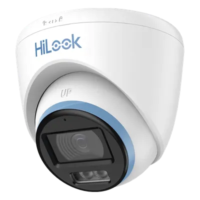 Cámara turret HiLook THC-T259-LS 3K con visión Dual Light