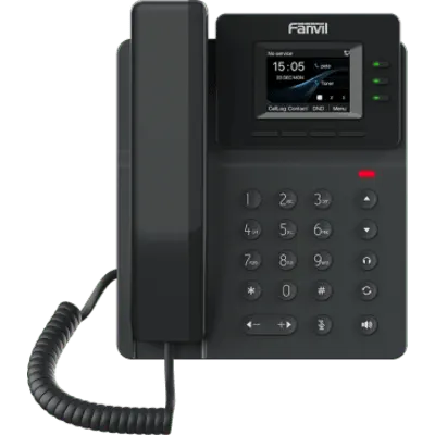 Teléfono IP / 4 Líneas SIP / Pantalla Color 2.4 Pulgadas / Audio HD / Conferencia 6 Vías / PoE 802.3af / Gigabit Ethernet / Compatible EHS
