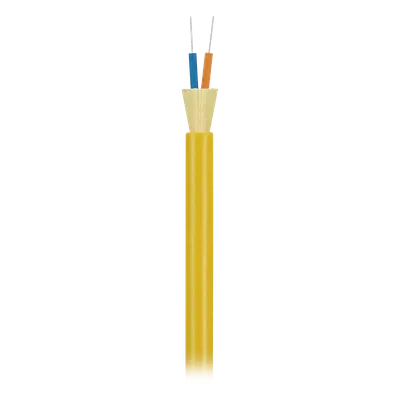 Cable de fibra óptica PANDUIT FSDRA02Y OS2 de 2 hilos para interiores