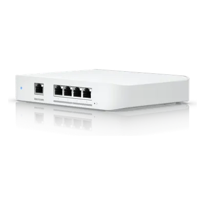 Switch compacto Ubiquiti USW-FLEX-XG con 4 puertos 10GbE