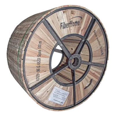 Cable de fibra óptica ADSS LINKEDPRO OC-ADSS-96C-S100/4KM de 96 hilos