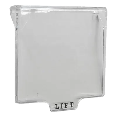 Cubierta para pulsador de alarma INIM ELECTRONICS WCP0020, resistente a la intemperie