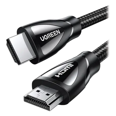 Cable HDMI 2.1 de Nylon Trenzado / 3 Metros / 8K@60Hz/4K@120Hz / eARC (Canal de Retorno de Audio / HDR10+ / VVR / HEC (Canal Ethernet HDMI) / ALLM / 3D / Dolby Atmos / Dolby Visión / 48 Gbps / Mayor Duración.