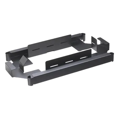 Soporte Apilable / 1-4 Bandejas de Empalme / 177x330.2x44.8 mm / 6.97x13x1.76 in / Compatible FMT-FMD / Aluminio Negro