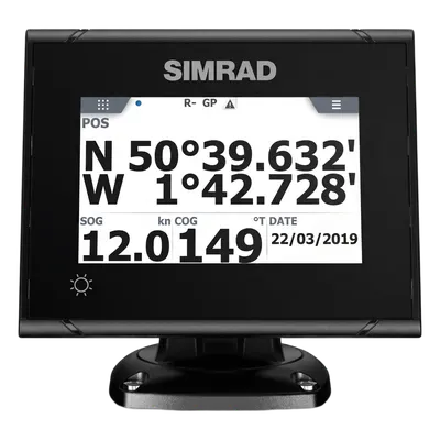 Pantalla Náutica Multifunción / GPS + GLONASS / Integración AIS / NMEA 2000 + Ethernet / Páginas de Datos Configurables / Entradas Analógicas y Seriales
