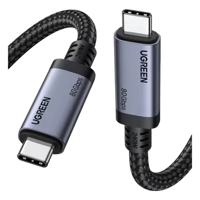 Cable USB-C UGREEN 65383 Thunderbolt 5 con carga de hasta 100 W