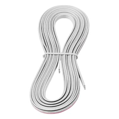 Cable de 3 Conductores / 22 AWG (0.50 mm²) / 50 ft (15.2 m) / Para Tira LED Tunable White / RadioRA 3 y HomeWorks QSX