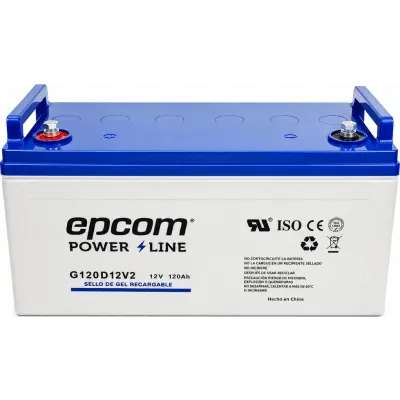 Batería GEL EPCOM POWERLINE G120D12V2 de 12 V y 120 Ah
