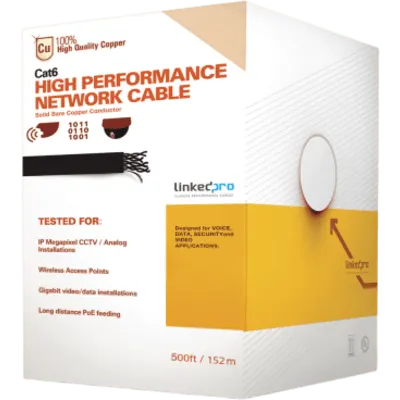Cable UTP Cat6+ LINKEDPRO PRO-CAT-6-PLUS/500-V2 para interior