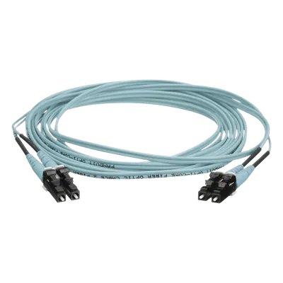 Jumper de fibra óptica Panduit FZ2ERLNLNSNM009 OM4 LC-LC de 9 m