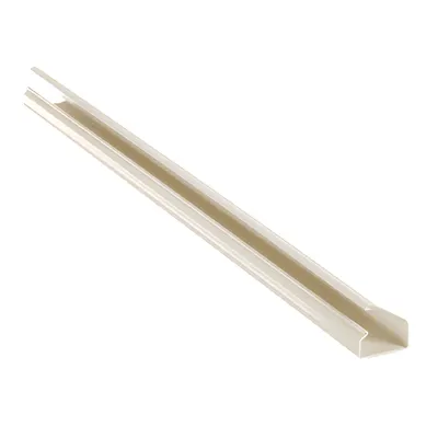 Canaleta de PVC Rígida / 38.4 x 24 mm / 2438 mm (8 ft) de Largo / UL94V-0 / Adhesiva Sin Herramientas / 13 Cables Cat6