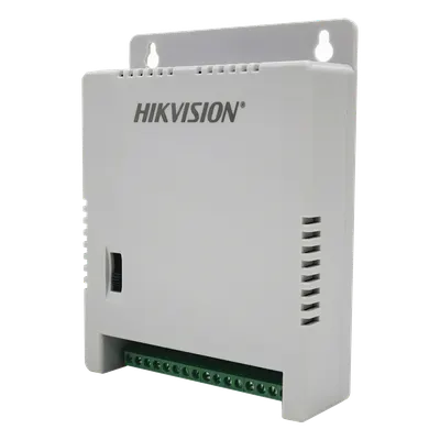 Fuente de poder Hikvision DS-2FA1205-C8/K con 8 salidas ajustables