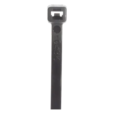 Brida de nylon / 16.9' (430 mm) largo / 0.19' (4.8 mm) ancho / 50 lb (222 N) tensión / Exterior UV / Rango -40°C a 85°C