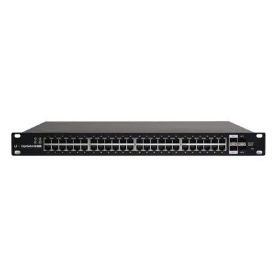 Switch administrable UBIQUITI ES-48-500W de 48 puertos Gigabit y PoE+