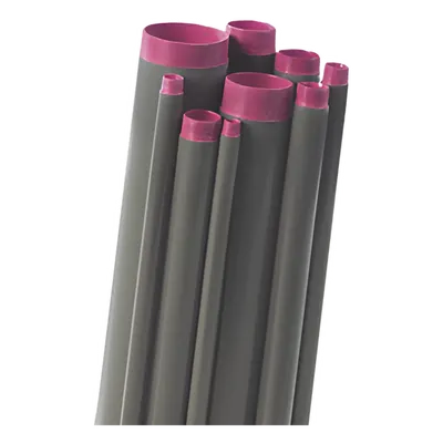 Tubo Conduit Rígido / Aluminio 6063 / Recubrimiento PVC 40 mils / 2" (50.8 mm) / 3.05 m (10 ft) / Sin Costura