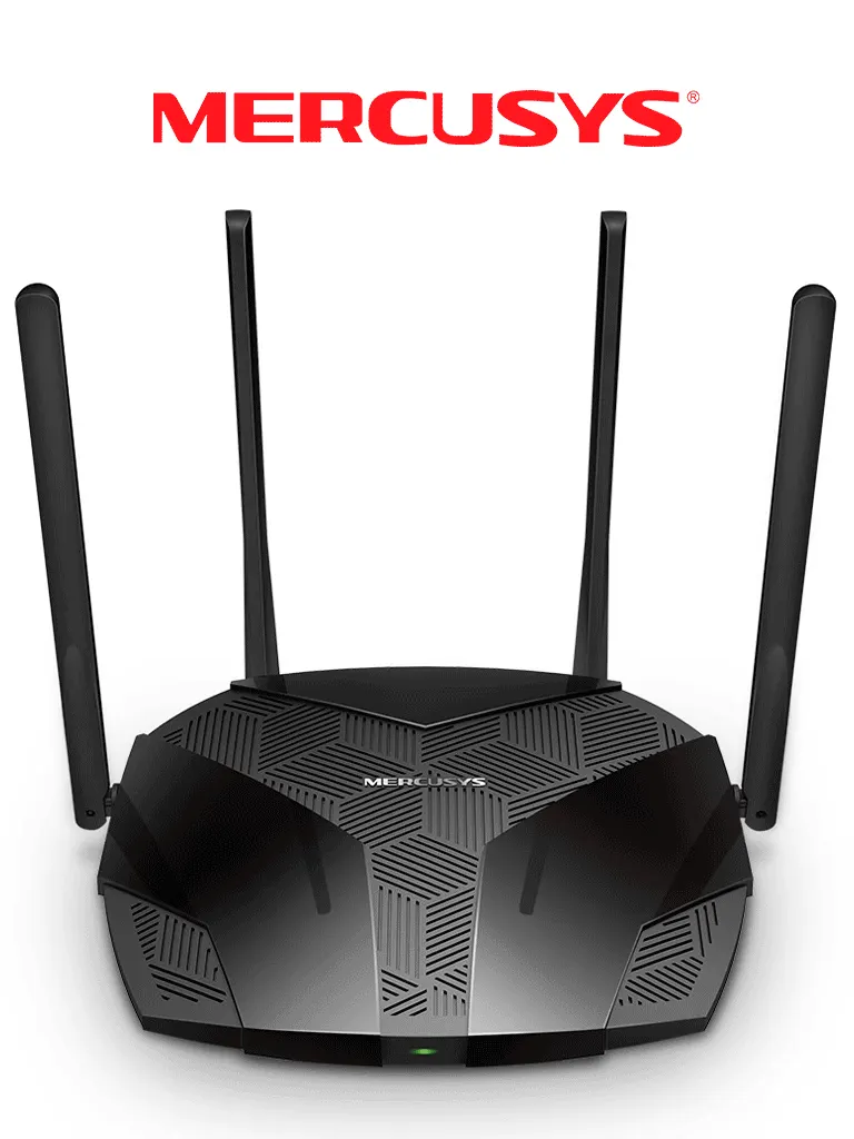 Router Wi-Fi 6 MERCUSYS MR80X AX3000 de doble banda