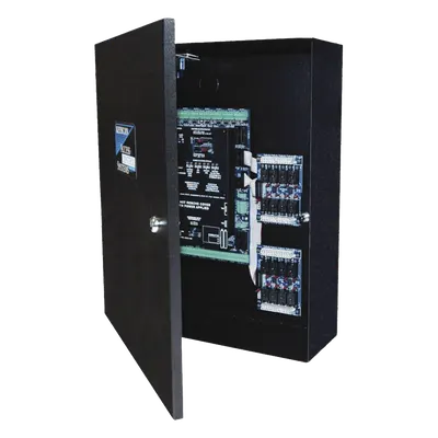 Controlador de Acceso / 8 Lectoras Wiegand / 8 Puertas / 45,000 Tarjetas / Doble Procesador / TCP-IP / 148 ft (45 m) Alcance Típico