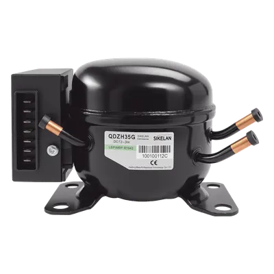 Compresor para Refrigerador / Gas R134a / Compatible BCD105 y EPLFZ100 / Color Negro