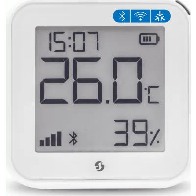 Sensor ambiental Shelly SHELLYHTGEN3 para temperatura y humedad