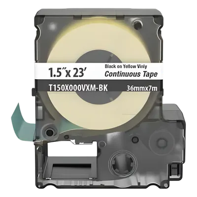 Cinta continua de vinilo PANDUIT T150X000VXM-BK para identificación