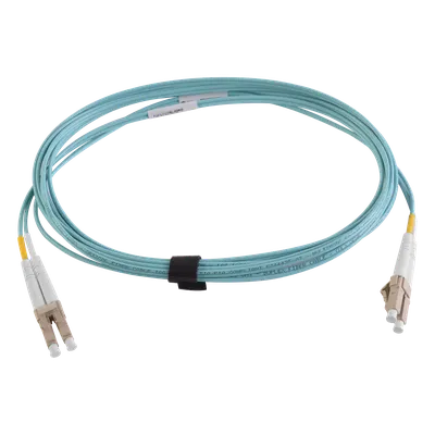 Jumper de fibra óptica SIEMON FJ2-LCLC5V-03AQ OM4 LC-LC de 3 m