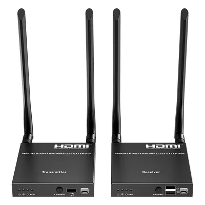 Extensor HDMI inalámbrico EPCOM TITANIUM TT699KVMV2.0 con KVM y 4K