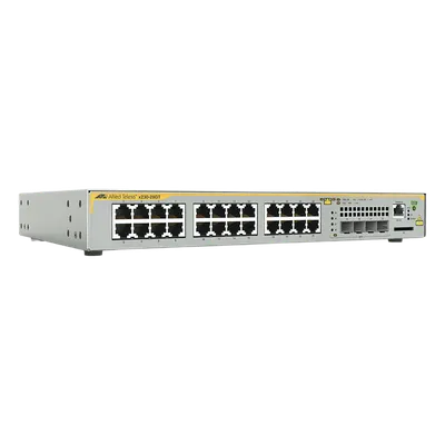 Switch Capa 3 / 24 Puertos Gigabit / 4 SFP / 41.7 Mpps / 1U Rack / 1.44 x 11.19 x 9.06 in