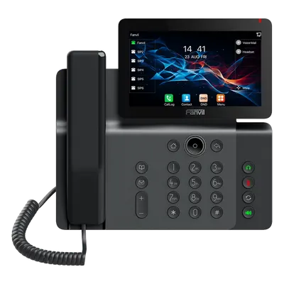 Teléfono IP FANVIL V66 con pantalla táctil de 7 pulgadas y Wi-Fi 6