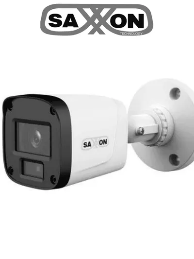 Cámara de Videovigilancia Bullet SAXXON SUA-HAC-B20P-0280B de 2MP con Visión de 100° y Protección IP67