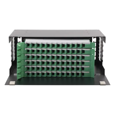 Distribuidor de fibra óptica LINKEDPRO LP-ODF-8072 para rack de 72 fibras