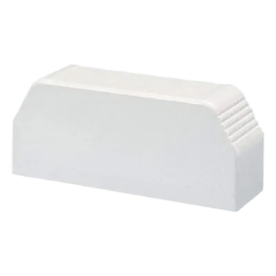 Tapa Final para Canaleta / PVC Rígido / UL94 V-0 / FT4 / 111.8 x 47.2 x 4.8 mm / Blanco