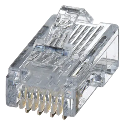 Plug RJ45 PANDUIT MP588-C Cat5e para PoE++ y cable 24-26 AWG
