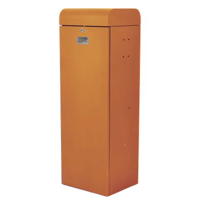 Barrera Vehicular / Apertura 1.5 s / Brazo hasta 3 m (9.8 ft) / 150 Ciclos/Hora / Temperatura -20 a 50°C / 110V / Color Naranja