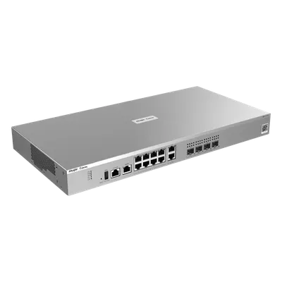 Firewall Next Generation / Throughput 9 Gbps / IPS 1.7 Gbps / 16 Puertos / 8 Gigabit + 4 x 2.5G + 2 SFP + 2 SFP+ 10G / Gestión Cloud / AI-Powered Security / Rack 1U 440 mm (17.32 in)